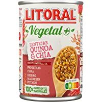 Los mejores  - Litoral Vegetal Lentejas Quinoa Chía - 415 gr